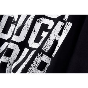 Sudadera con capucha con degradado negro de alta calidad, ropa de calle de estilo Vintage, Sudadera con capucha holgada para hombres - Product Image 2