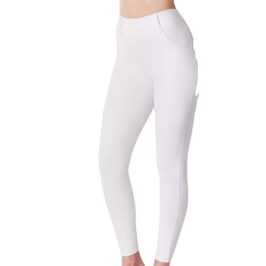 2025 Premium Quality Women's Equestrian <b>Pants</b> Quick Dry Full Seat Silicone Jodhpur Breeches for Horse Riding Leggings Belt Lops - Product Image 1