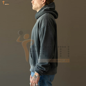 Suéter de talla grande de calidad superior al mejor precio Sunfade sudaderas con capucha Color sólido superventas Sunfade sudaderas con capucha - Product Image 3