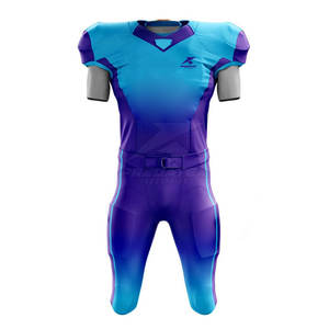 Uniforme de fútbol americano para jóvenes, uniforme de fútbol americano con logotipo personalizado más vendido - Product Image 1