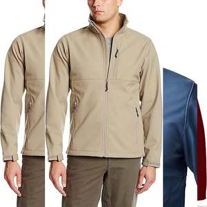 Veste Softshell Personnalisée Coupe-Vent Veste de Randonnée Veste de Course en Plein Air Voyage Veste Softshell pour Homme Coupe-Vent - Product Image 5