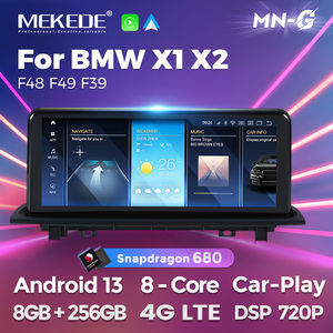 Lecteur vidéo tactile Android MEKEDE 1920*720P Qualcomm 680, autoradio stéréo, caméra <span class=keywords><strong>de</strong></span> <span class=keywords><strong>recul</strong></span> pour <span class=keywords><strong>BMW</strong></span> <span class=keywords><strong>X1</strong></span> X2 <span class=keywords><strong>F48</strong></span> F49 F39 - Product Image 1