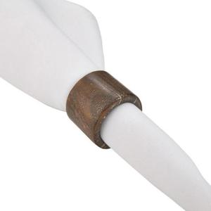 Unique <b>rustic</b> farmhouse handmade carved wooden napkin ring <b>set</b> for <b>dining</b> <b>table</b> hotel restaurant wedding party - Product Image 5