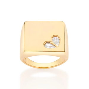 Bagues ou alliances vintage pour homme en or jaune 18 carats plaqué or, diamant taille poire massif, matériau en alliage durable, bijoux de mode - Product Image 1