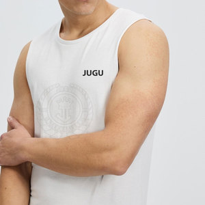 เสื้อกล้ามผ้าฝ้าย100% ระบายอากาศได้ดีออกแบบตามต้องการ - Product Image 4
