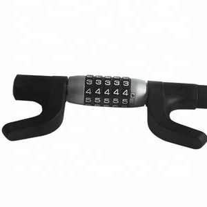 C- Steering Wheel <strong>Lock</strong> Anti Theft Car Device, Universal Vehicle <strong>Lock</strong> Keyless Password Code, Heavy Duty Retractable Car <strong>Lock</strong> - Product Image 3