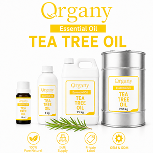 Aceite Esencial Puro de Árbol de Té (Melaleuca Alternifolia) Destilado al Vapor, Venta al por Mayor, Marca Privada, OEM, Cosmético para Acné, Piel y Cuero Cabelludo, ODM - Product Image 1