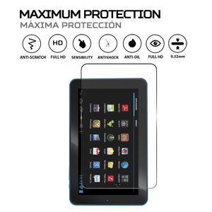 Protector de pantalla ANTISHOCK para tableta Trevi TAB Kid Tab 7 C16, cubierta duradera y protectora - Product Image 2