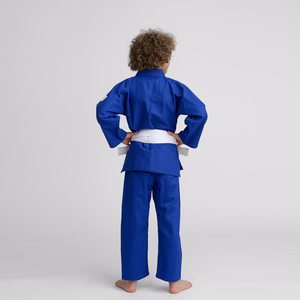 Kimono de judo professionnel personnalisable, coutures renforcées, coton double tissage durable, anti-rétrécissement, respirant, arts martiaux - Product Image 5
