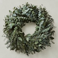 Karangan Bunga Eucalyptus Lavender Gandum MCflora, Bunga Kering Alami, Dekorasi Dinding Dapur Pedesaan, Hadiah Grosir Pernikahan