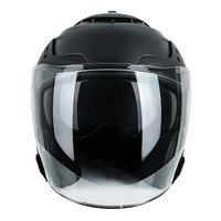 Casque de moto homologué DOT, confortable, léger, coque ABS, 3/4 ouvert, pour la course sur route