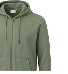 Fleece <b>Jacket</b> Hood <b>Men's</b> Solid Cotton Zipper Hoodies Warm Winter <b>Jackets</b> Hooded Sweatshirt <b>Sherpa</b> Fleece <b>Jacket</b> - Product Image 5