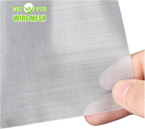 Fabrication 20 Mesh Flexible <span class=keywords><strong>50x50</strong></span> Ultra Mince Filet En Acier Inoxydable Filtre Sergé Armure Fil Grillé <span class=keywords><strong>Maille</strong></span> - Product Image 4