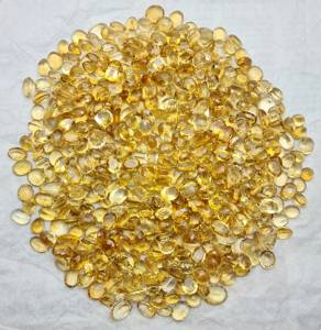 พลอยควอตซ์เจียระไนแบบเหลี่ยมเพชรพลอย Citrine ธรรมชาติทรงหลวมสำหรับทำเครื่องประดับต่างหูสีเหลืองราคาขายส่ง - Product Image 1