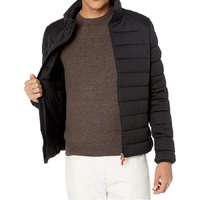 Veste d'hiver matelassée pour homme, sur mesure, OEM, haute qualité, imperméable, grande taille, avec fermeture éclair en nylon, design à bulles, 2022