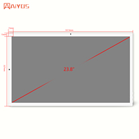 Lecteur Commercial OEM/ODM Mural pour Affichage Numérique Android Professionnel 24 Pouces avec Animation Plastique et Ethernet 1000M