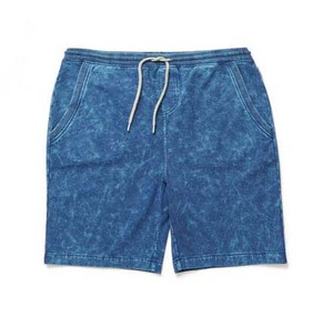 High Street Acid Washed Puff Printing <b>Shorts</b> Set <b>Men</b> 100% Cotton Vintage Distressed Manufacturer Outdoor Casual Jogging Pattern - Product Image 2