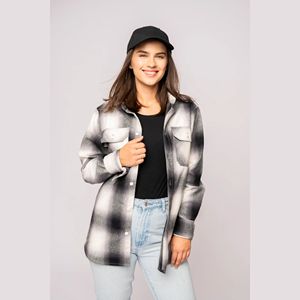 Veste chemise à motif personnalisé pour hommes, automne et hiver 2026, décontractée, chaude, en polaire, à manches longues, unisexe, haut ample, manteau de marque - Product Image 5