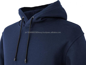 Sweat à capuche en molleton de coton chaud pour homme, style streetwear, molleton de coton avec cordon de serrage réglable - Product Image 4