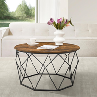 Table basse personnalisée de luxe moderne Tables d'appoint nordiques en métal doré pour chambre à coucher, meubles de salon et de maison pour hôtel, villa