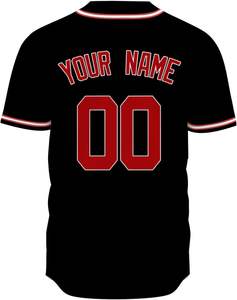 Maillot de baseball en polyester respirant personnalisé pour hommes, uniforme de softball OEM ODM avec logo pour les équipes scolaires, chemise de teamwear - Product Image 3