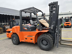 Carretilla elevadora famosa china Diesel 6 <span class=keywords><strong>Ton</strong></span> 7ton 8ton altura de elevación 3 metros motor japonés - Product Image 4