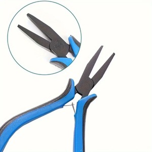 Alicates Planos para Manualidades, Alicates para Atar Cables, Alicates para Joyería, Alicates para Cables con Mango de Plástico - Product Image 5