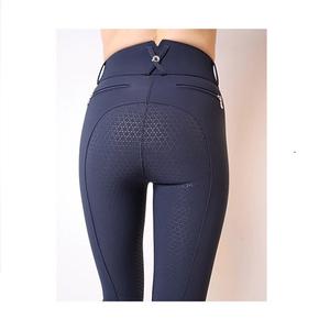 Vente en gros de pantalons d'équitation personnalisés pour femmes, tenue d'équitation à prise intégrale, culottes en vrac avec poche pour téléphone - Product Image 2