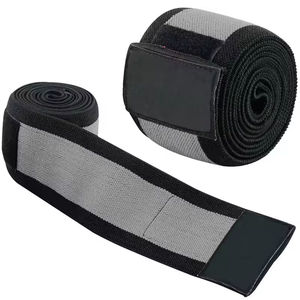 Sécurité sportive néoprène genouillères élastiques orthèse gymnastique haltérophilie genouillère bandages sangles garde Compression unisexe genouillère - Product Image 5