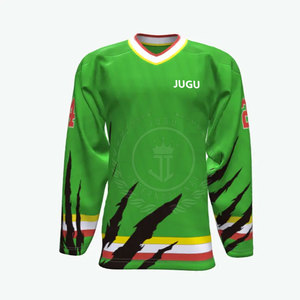 Jersey de Hockey sobre Hielo Personalizado para Hombre, Talla Adulto, Alta Calidad, 100% Poliéster Transpirable, Sublimado, Personalización de Equipos, Servicio OEM - Product Image 1