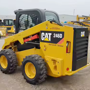 Chargeur de haute qualité Kubota Engine Cat 246D Skid Steer Loader avec composants de base KPI pour engins de terrassement - Product Image 1