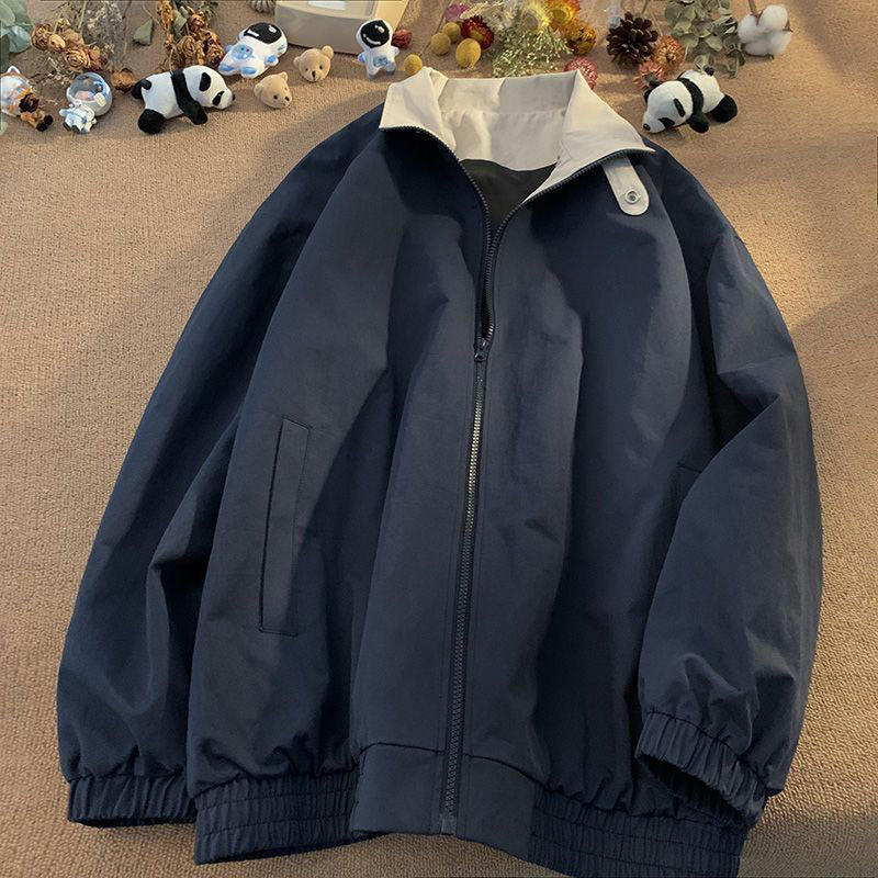 C229 azul oscuro [forro doble]