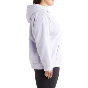 Sudaderas Lisas con Capucha para Mujer, Sudaderas Holgadas de Felpa, Casuales, de Manga Larga, Sueltas, Ligeras, Ropa de Otoño - Product Image 4