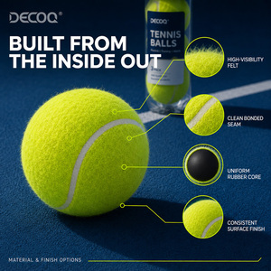 <span class=keywords><strong>Pelotas</strong></span> de Tenis de Práctica, Fieltro de Alta Resistencia, <span class=keywords><strong>Pelotas</strong></span> Duraderas para Entrenamiento con Máquina de <span class=keywords><strong>Pelotas</strong></span>, para Canchas y Clubes, Venta al Por Mayor OEM - Product Image 4