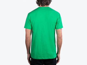 เสื้อยืดคอกลมสีเขียวเคลลี่ ผ้าฝ้าย 100% ขายส่งราคาส่ง รับทำแบรนด์สินค้าตามสั่งและรับทำฉลากสินค้าส่วนตัว - Product Image 3