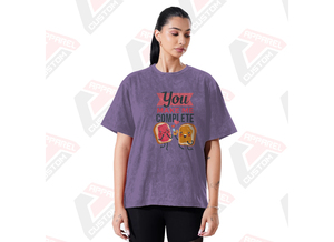 Stylish Women's Acid Wash T-Shirt Appliques Beading Comfortable Trendy Eco-Friendly Summer Tops Made Denim Batik Corduroy 100% - Product Image 5