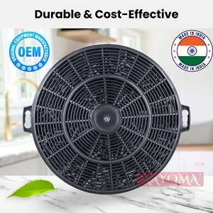 Filtro de Carbón Activado para Campana Extractora de Cocina, Estilo Europeo, Repuestos para Campana Extractora, Filtro de Carbón Vegetal Potente Indio, Hecho en India, OEM - Product Image 2