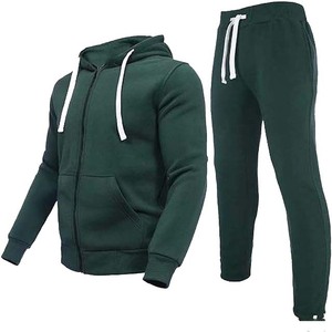 Conjunto de moda personalizado ajustado de alta calidad, chándal de gimnasio para hombre, ropa deportiva, ropa para el sudor, conjunto de dos piezas, trajes para correr para hombre - Product Image 1