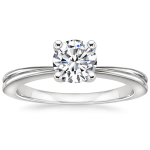 Anillo de Compromiso Solitario con Diamante Cultivado en Laboratorio de 1.50 Quilates Certificado por IGI, Estilo Vintage, para Mujer, Oro Blanco, Engaste de Puntas, Anillo de Bodas - Product Image 1