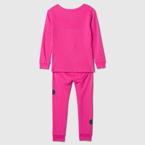 Lindo Conjunto de pijama para niñas, Top de manga larga y parte inferior, ropa de dormir de algodón acogedora para Pijamas - Product Image 6