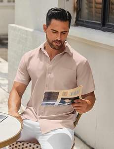 Nouveaux chemises unisexes à carreaux en flanelle à manches longues de coupe régulière personnalisées pour hommes de grande taille - Product Image 2