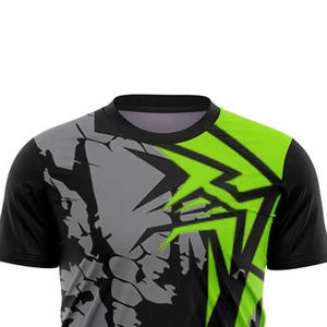 เสื้อผ้าโพลีเอสเตอร์ 100% สำหรับผู้ชายไซส์ใหญ่  แบบเรียบ  ปักลาย  ย้อมสี  ออกแบบพิมพ์ลายตามสั่ง  งานพิมพ์แบบซับลิเมชั่นทั้งตัว ระดับมืออาชีพ - Product Image 5