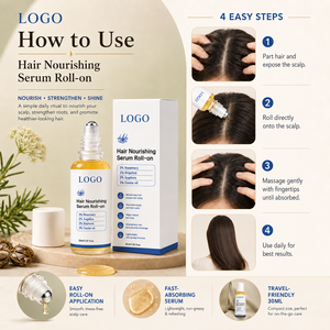 Suero para el Crecimiento del Cabello con Romero, Aceite de Ricino, Extracto de Angélica y Sophora, Masajeador para el Cuero Cabelludo, para Cabello Fino, 30 ml - Product Image 6