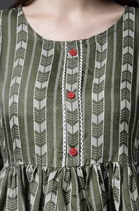 Vestido Étnico de Diseño Tejido de Alta Calidad para Mujer, Elegante Vestido Estampado para Mujer para Fiestas - Product Image 6