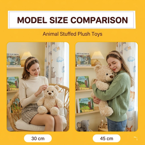 Aika Trending - Oso de Peluche de 31-50 cm, <span class=keywords><strong>Relleno</strong></span> de Algodón PP, Almohada <span class=keywords><strong>para</strong></span> Sofá, Decoración de Habitación, Venta al por Mayor - Product Image 5