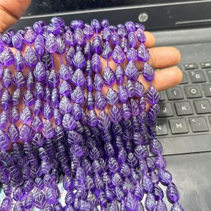 Améthyste africaine naturelle sculptée Melon Rondelle perles de pierres précieuses améthyste perles de melon d'eau perles de sculpture africaine fabrication de bijoux - Product Image 2