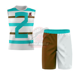 Uniforme Deportivo 7V7 de Alta Calidad y Venta Caliente, con Logotipo Personalizado, Color Sólido - Product Image 2