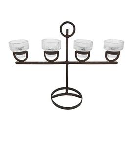 Bougeoir en cristal, décoration de la maison, autre support de bougie brillant, pour l'intérieur et l'extérieur - Product Image 1