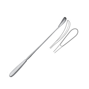 BUMC-curetas uterinas de 28mm, instrumentos quirúrgicos y ginecológicos Blunt, 30-31 cm - Product Image 2