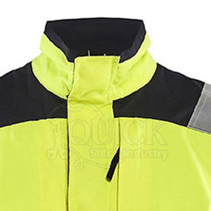 Chaquetas de seguridad con flash LED impermeables con logotipo personalizado hecho a medida Clase 1 Precio barato Color personalizado en stock - Product Image 4